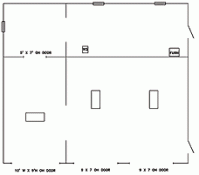 Garage / Shop Floor Plan - Click to Enlarge